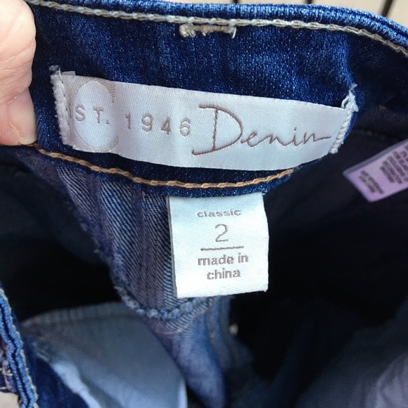 Cato denim size 2 classic jeans never worn - Picture 2 of 8